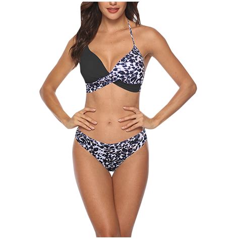 Great Gifts For Less Ofreoo Piece Women S High Waisted Bikini Set Push Up Bathing Suits