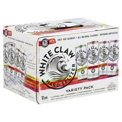 White Claw Hard Seltzer Variety Pack 12 Pk Cans 12 Oz Central Market