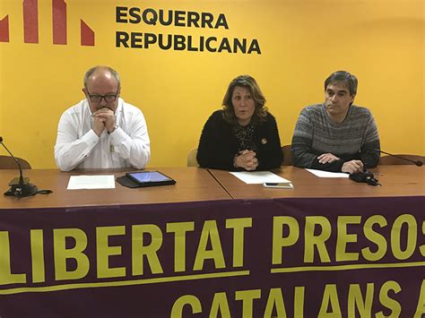 Capdevila Des dEsquerra Republicana vetllarem per a què el govern