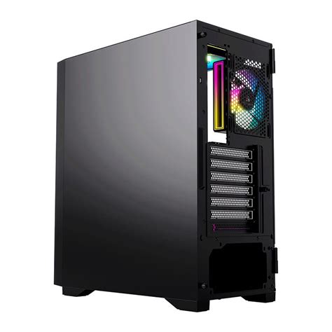 Gabinete Gamer Acegeek Shield D440 Mid Tower Lateral De Vidro Preto