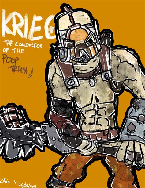 Borderlands 2 Krieg The Psycho By Creeper Presley On Deviantart