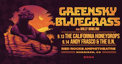 Greensky Bluegrass Red Rocks Amphitheatre