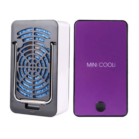 Portable Mini Handheld Personal Fan Air Conditioning Cooling Fan Travel