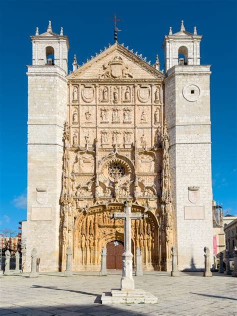 San Pablo Church In Valladolid Spain The Facade Is One Of The Best