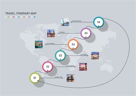 Entry #8 by kalamcreation for A3 Travel Itinerary Map Design | Freelancer