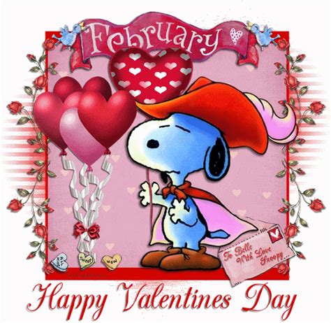 Snoopy Valentine Gif - IceGif