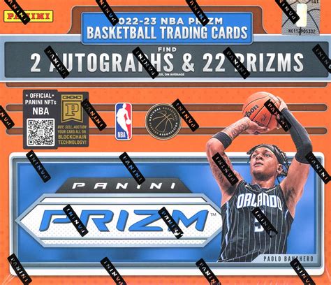 Nba Panini Prizm Basketball Hobby Trading Card Journal