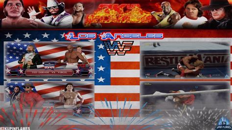 Wwe K Wwf Wrestlemania Series Vid Virgi Vs Million Dollar Man