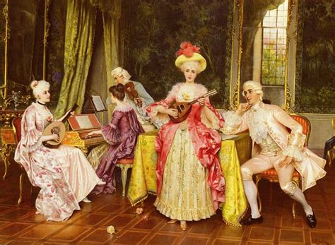Sabatini I The Music Lesson (картина) — я Сабатини