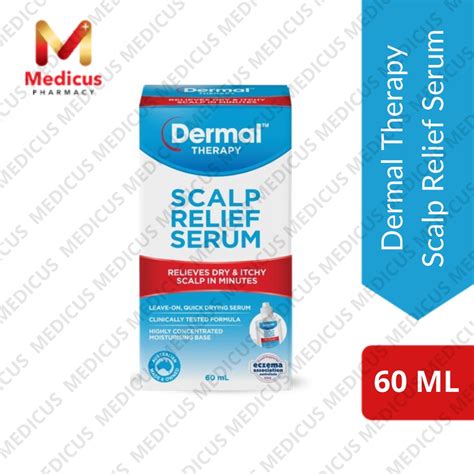 Dermal Therapy Scalp Relief Serum 60ml Exp 112023 Shopee Singapore