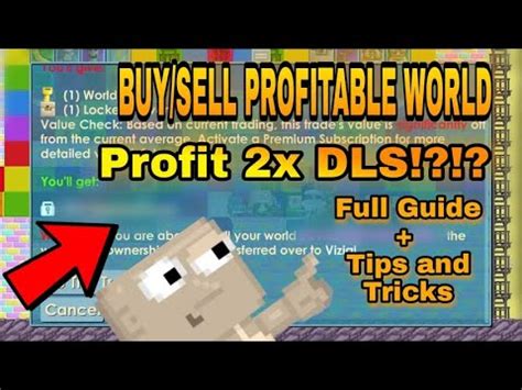 Growtopia BUY SELL Profitable World DOUBLE DLS In 1 Video LAZY