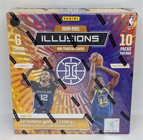 Buy 2020 21 Panini Illusions NBA Basketball Mega Box 60 Cards Total