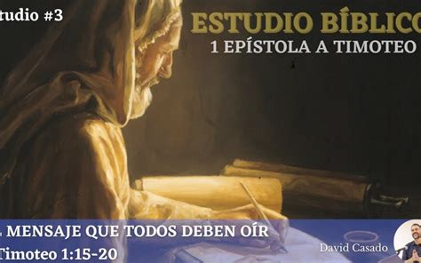 Estudios B Blicos Iglesia Reformada