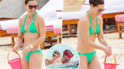 Bikini Clad Pippa Middleton Flaunts Fit Figure During Beach Day YouTube