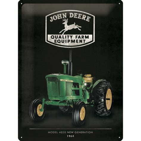 Metalowy Plakat Szyld Blacha Tin Signs Reklama John Deere S Ynne