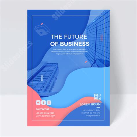 Geometric Business Marketing Plan Cover In Paper Cut Style Word