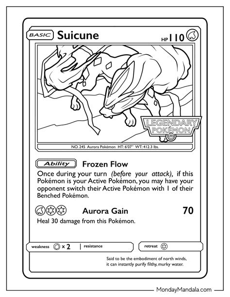 26 Legendary Pokemon Coloring Pages Free Pdf Printables