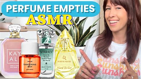 Asmr Perfume Empties Whisper Soft Spoken Tapping Asmrsounds