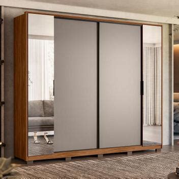 Guarda Roupa Casal Laredo Ambiente Nogueira Nude Prime TX Flex