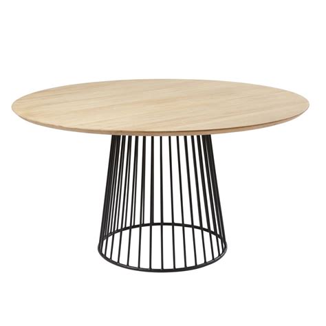 Ronde Eettafel 4 6 Personen Van Mangohout D140 Dolores Maisons Du Monde