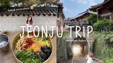 Vlog Jeonju Trip🇰🇷 Hanok Everywhere And Tempat Shooting 2521 Hanok