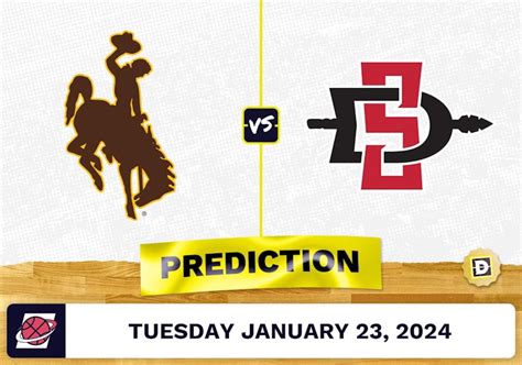 Wyoming Vs San Diego State Prediction Odds College Basketball Picks