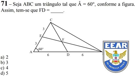 EEAr 2022 Matemática EEAr Baricentro do triângulo ABC YouTube