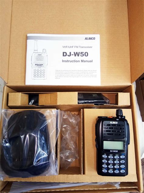 High Quality DJ W50 Alinco DJ W50 HT Dual Band Handy Walky Talky