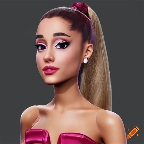 Ariana Grande As A Barbie Doll 3d Realistic On Craiyon