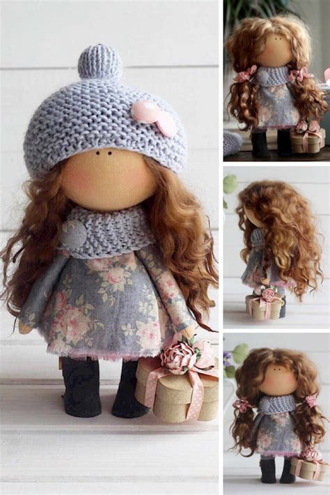 Bambole Interior Doll Textile Doll Tilda Doll Handmade Doll Etsy