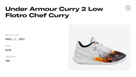 Under Armour Curry 2 Low Flotro Chef Curry 3026277 100