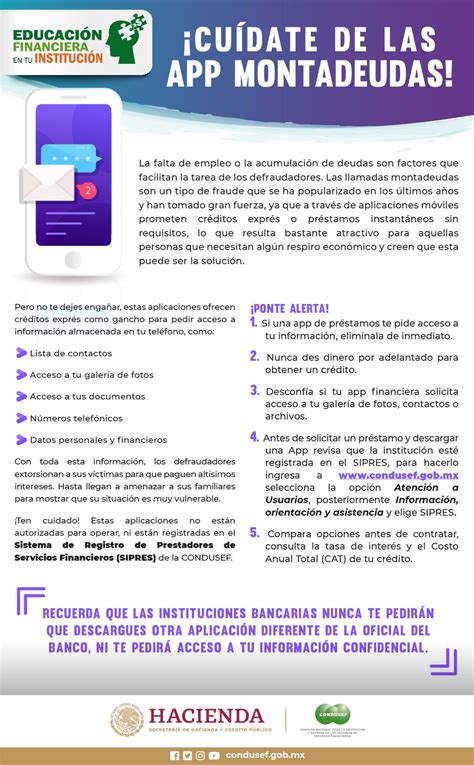 Cuídate de las app montadeudas Caja CGV