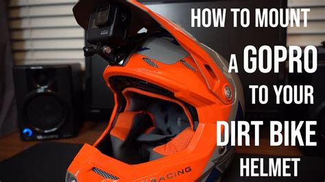 How To Mount A Gopro To Your Dirt Bike Helmet Youtube