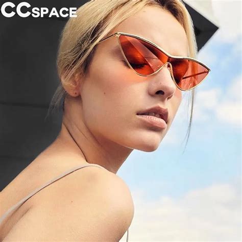 Small Cateye Sun Glasses Triangle Cute Sexy Retro Cat Eye Luxury