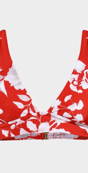 L Agence Lexie Ikebana Bikini Top