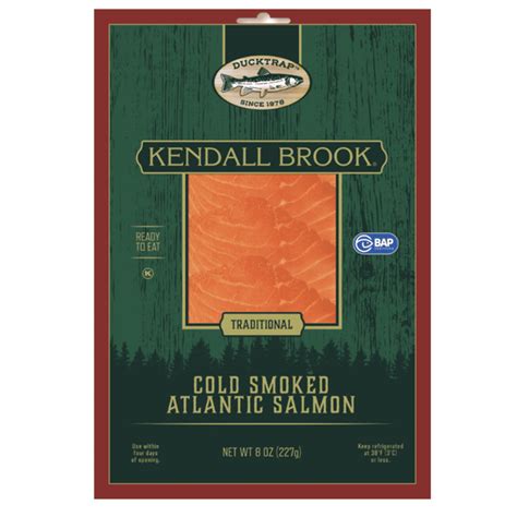 Ducktrap River Of Maine Kendall Brook Cold Smoked Atlantic Salmon 8 Oz Delivery Or Pickup Near