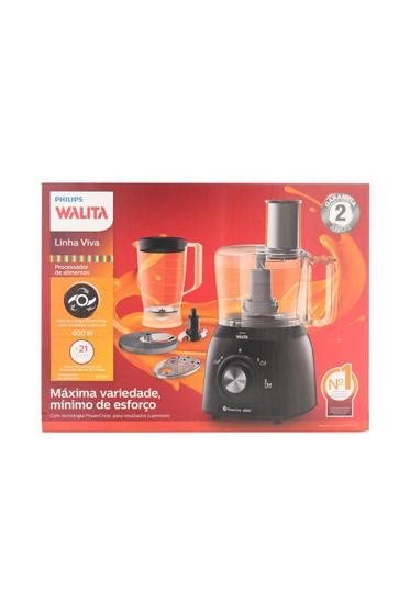 Multiprocessador Philips Walita Viva Collection Preto 750w 220v