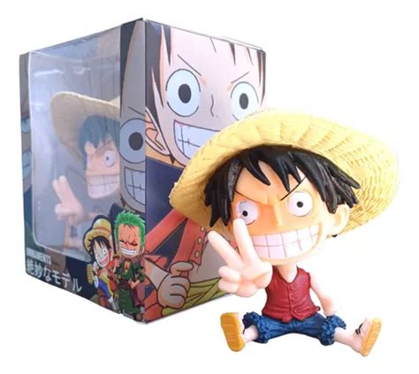 Figura Colecionável de Monkey D Luffy Chibi One Piece MercadoLivre