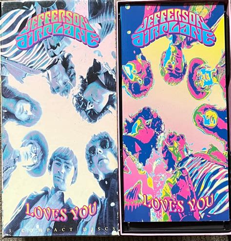 Jefferson Airplane Loves You Box Set 1992 3 Discs Book 15707252720 Ebay