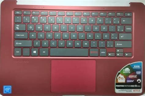 Carca A Cover C Teclado Notebook Positivo Motion Q A Parcelamento