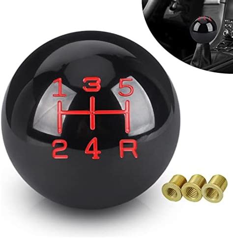 Dewhel Jdm Round Ball Billet Weighted Five Speed 5 Speed Mt Manual Gear Stick