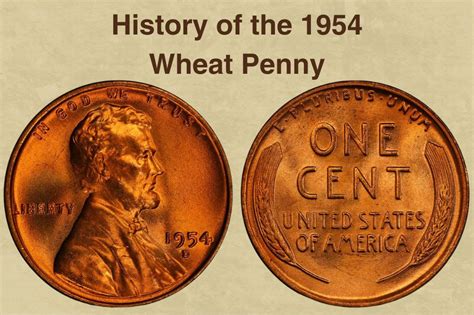 1954 Wheat Penny Coin Value Errors List D S And No Mint Mark Worth