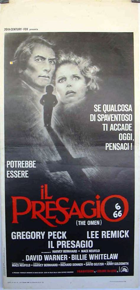 "PRESAGIO, IL" MOVIE POSTER - "THE OMEN" MOVIE POSTER