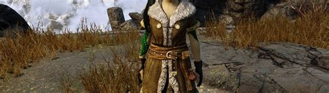 Warm Winter Coat Be Warm And Armoured Male And Female At Skyrim