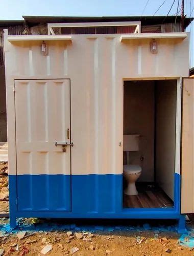 Prefab Portable Toilet Cabin At Rs In Raigad Id