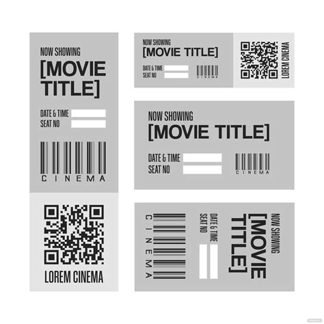 FREE Movie Ticket Template - Download in Word, Google Docs, PDF ...