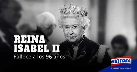 Reina Isabel Ii De Inglaterra Fallece A Los A Os Exitosa Noticias