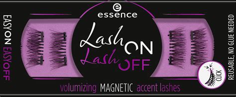 Essence Lash On Lash Off Volumizing Magnetic Accent Lashes 01 Turn Up