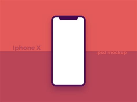 Simple Iphone X Mockup Psd Freebie Freebie Supply