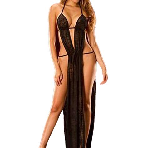 Ehtmsak Lingerie Bags For Laundry Bodysuit Set Mesh Long Sleepwear